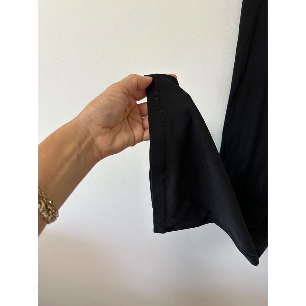 OFFLINE by Aerie Real Me Crossover High Waisted Flare Leggings Black Small - Picture 3 of 10